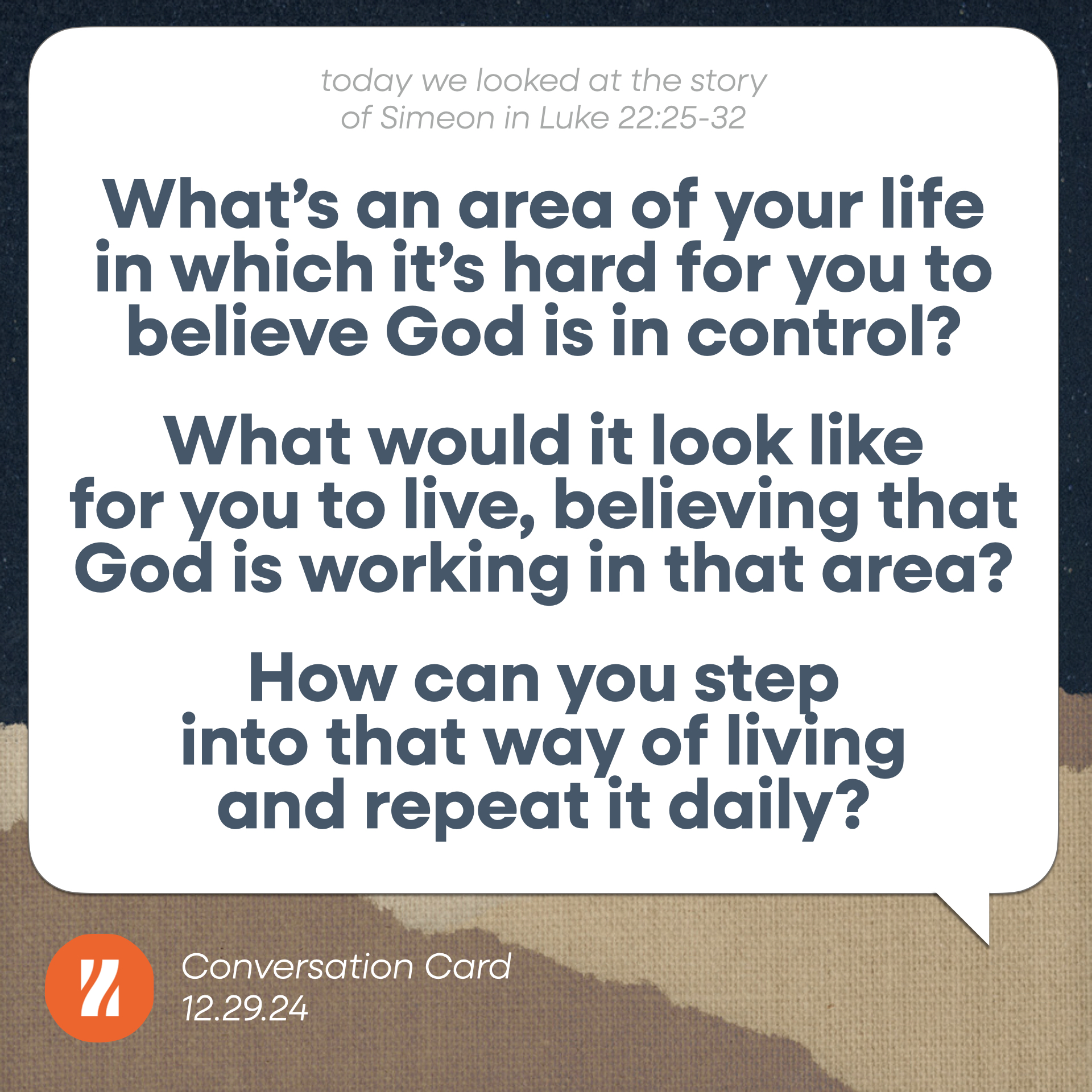 Convo card for 